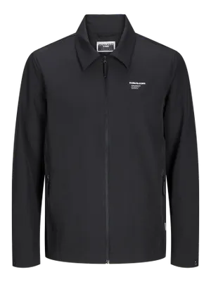 Overshirt med dragkedja