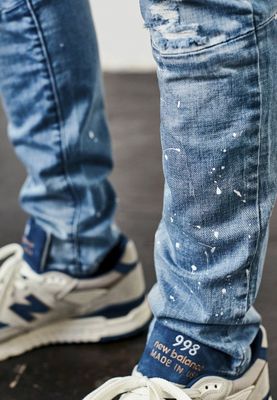 C&S Paneled Denim Pants