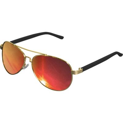 Mumbo sunglasses mirror glass gold