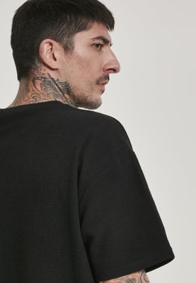 Oversize räfflad T-shirt