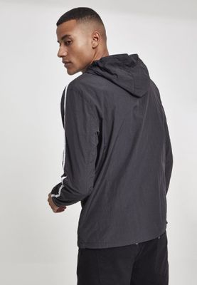 Crinkle pull over jacket