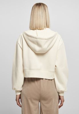 Ladies Short Oversized Zip Jacket