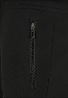 Black sporty men's trousers