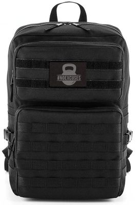 MOLLE backpack - No Excuses fabric patch