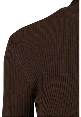 Ladies Rib Knit Turtelneck Sweater