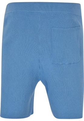Ribbed sweat shorts for men