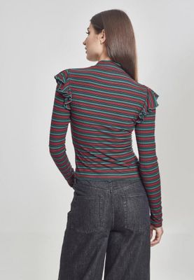 Long-sleeved sweater with a long skirt