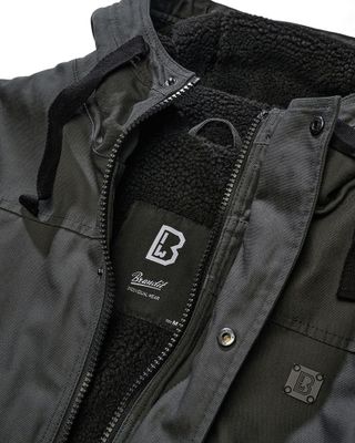Men's teddy-lined jacket