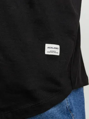 Svart Plus Size T-shirt Jack & Jones
