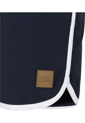 Retro swim shorts navy/white