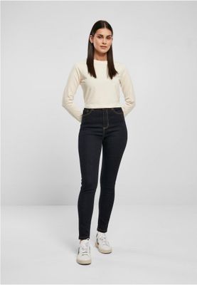 Ladies Organic High Waist Skinny Jeans