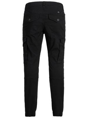 Black cargo pants for children