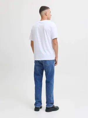 Klassiska blå jeans i relaxed fit - CHRIS