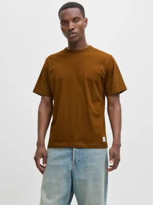 Loose fit T-shirt med rund hals - herr