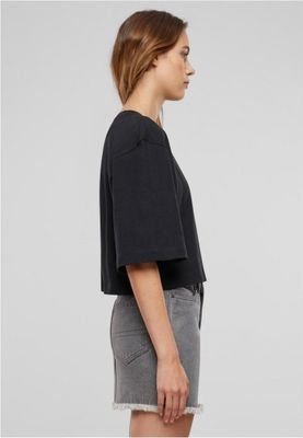 Kort oversize t-shirt til kvinder