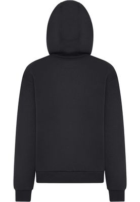 Stranger Things logotyp bröst Huvtröja för herr – svart