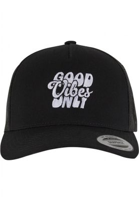 Good Vibes Only 5-Panel Retro Trucker Cap