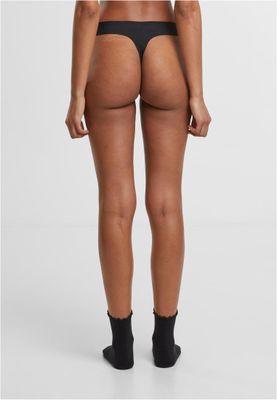 Sömlösa Laserskurna Tanga trosor 3-Pack