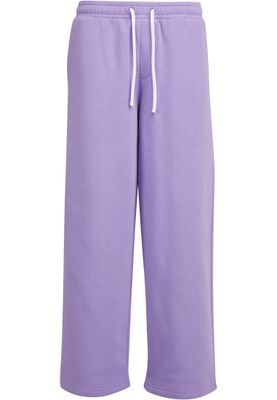 Fluffy Wide Leg Trackpants Långa byxor – electriclilac