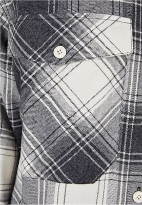 Ladies Oversized Check Shirt