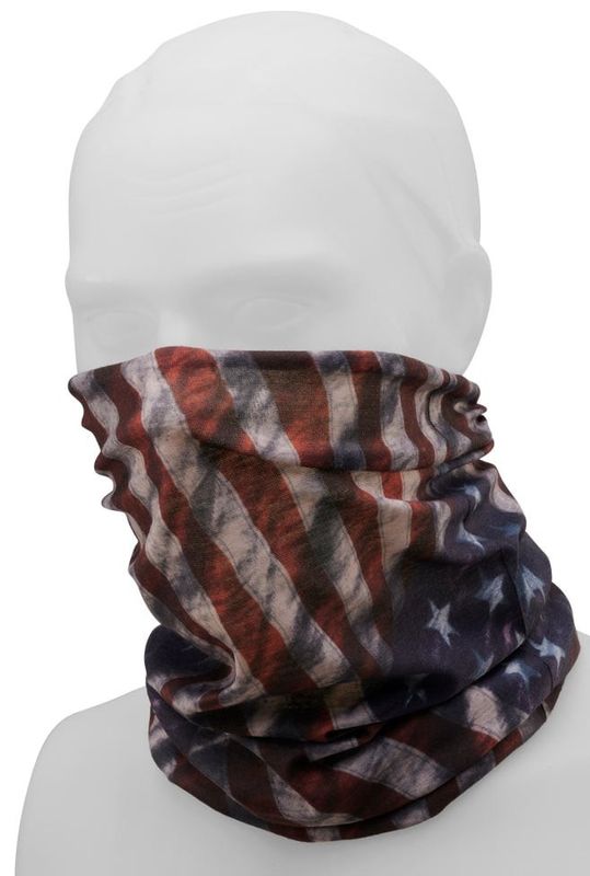 Neck warmer tube US flag