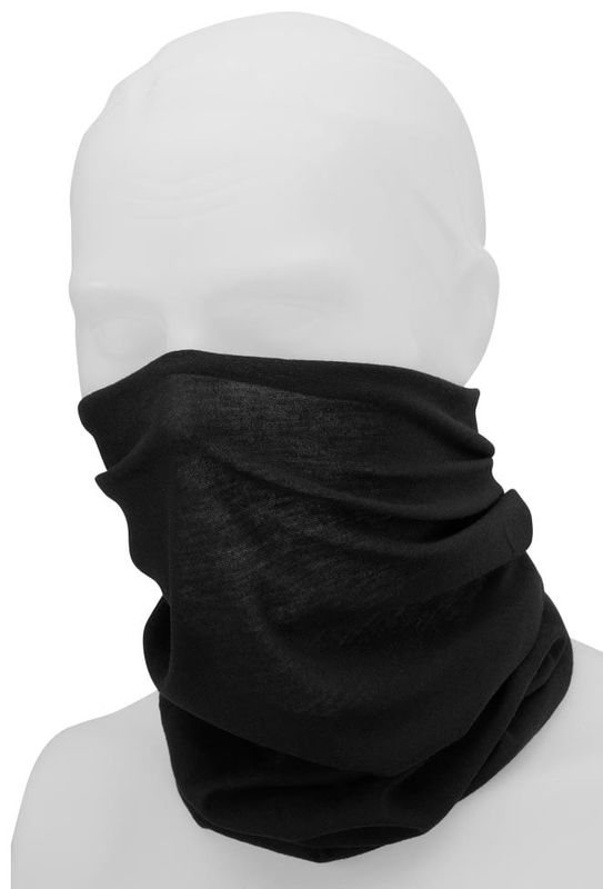 Neck warmer tube black