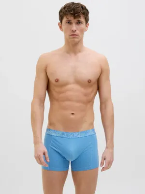 Boxershorts med mönstrad resår 3-pack