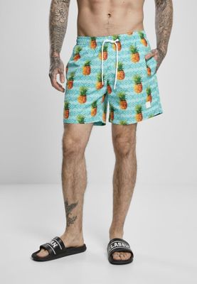 Pineapple AOP swim shorts