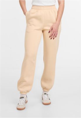 Ladies Basic Essential Sweatpants Joggingbyxor sand