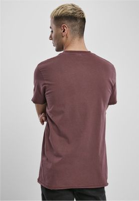 T-shirt with raw seams men
