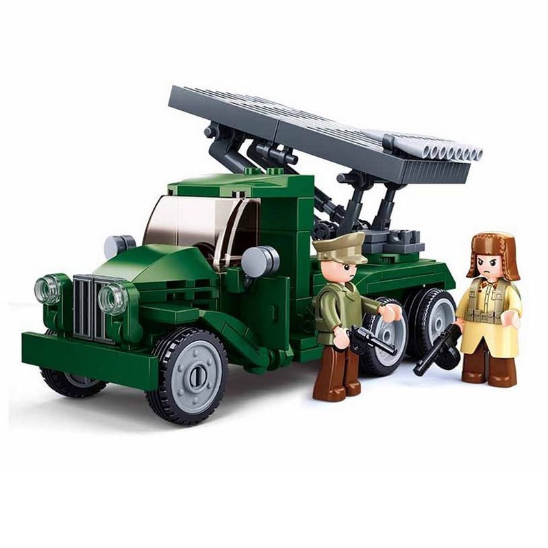 (Battle of Budapest) Rus.missile guns - Sluban - M38-B0975