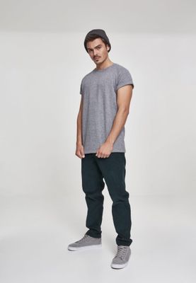 Ribbed T-shirt melange