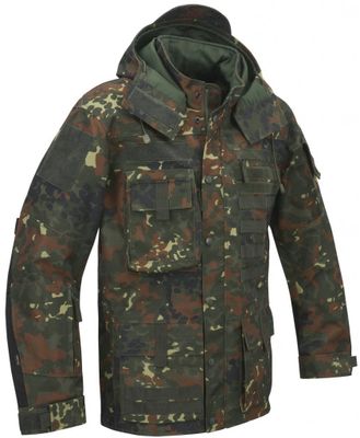Camo Performance outdoor jacket with MOLLE system