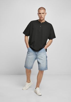 T-shirt with Henley collar men