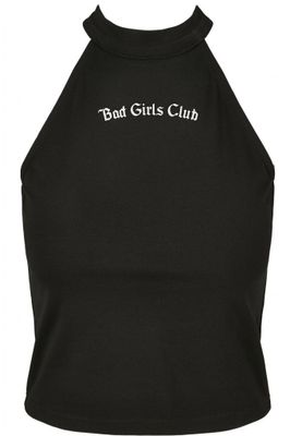 Short top with turtleneck neck