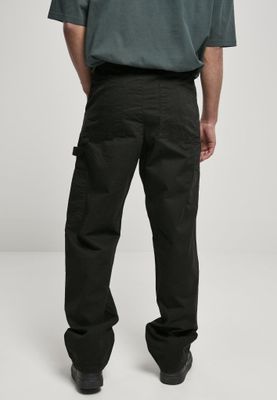 Black twin trousers men