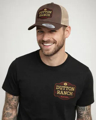 Dutton Ranch Premium Trucker Cap (BrownKhaki)