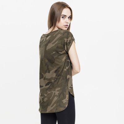 Camo Top lady
