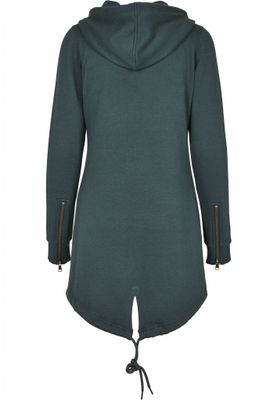 Long ziphoodie lady