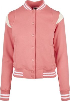 Pink baseball jacket women