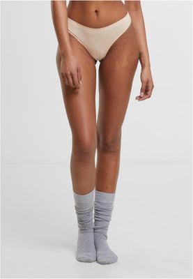 Ladies Bonded Tanga 3-Pack för Elegant Komfort
