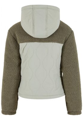 Sherpa Crinkle Nylon Mix Jacket