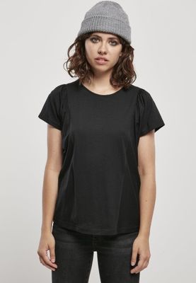 T-shirt med puffearm i økologisk bomuld
