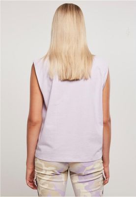 Ladies Organic Heavy Padded Shoulder Tank Top