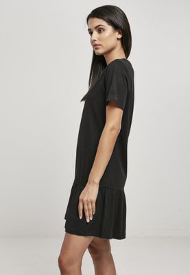 Short dress with ruffles