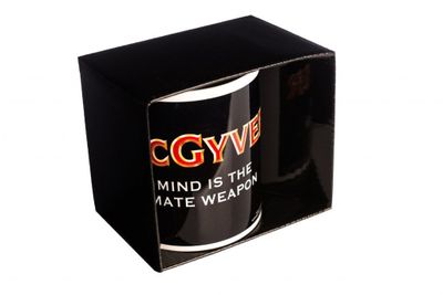 MacGyver coffee mug