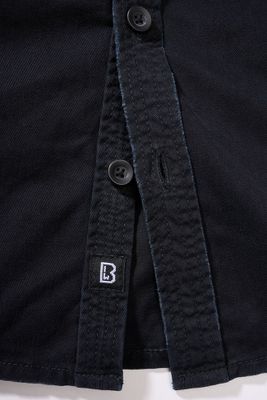 Long-sleeved vintage shirt black - Ladies