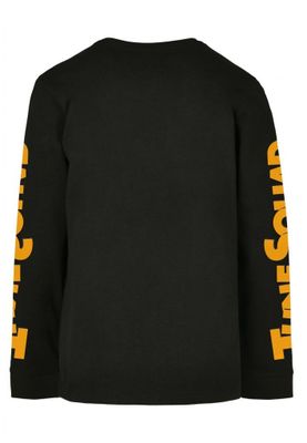 Black long-sleeved shirt with Tune Squad logo