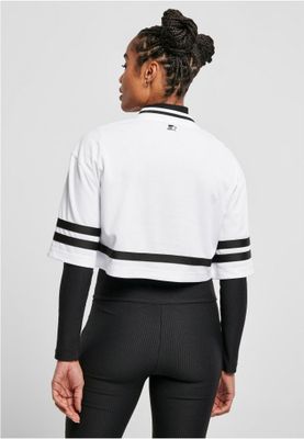 Ladies Starter Cropped Mesh Jersey