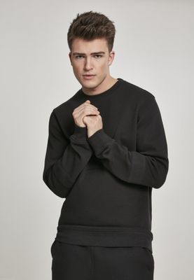 Sweatshirt with knitted fabric